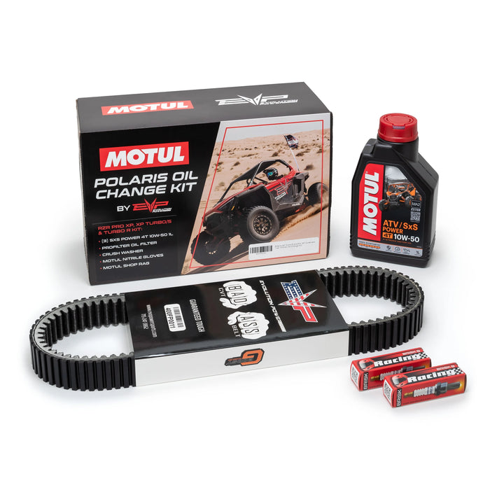 EVP MOTUL® OIL CHANGE KITS FOR CAN AM MAVERICK X3 MOTUL 300V 10W-50 4T 804FC0179