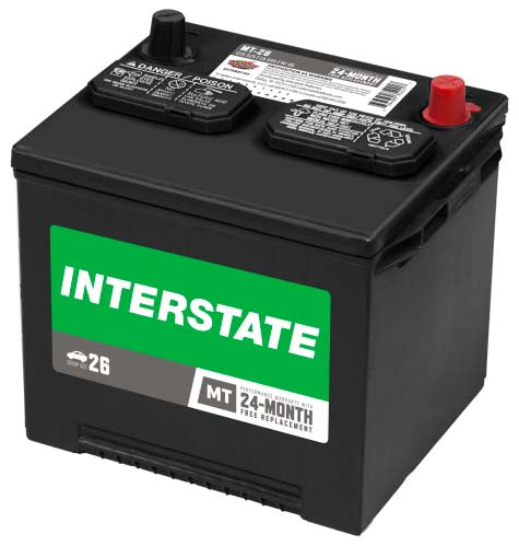 POLARIS RZR 1000 & RZR TURBO S INTERSTATE BATTERY  Group Size 26