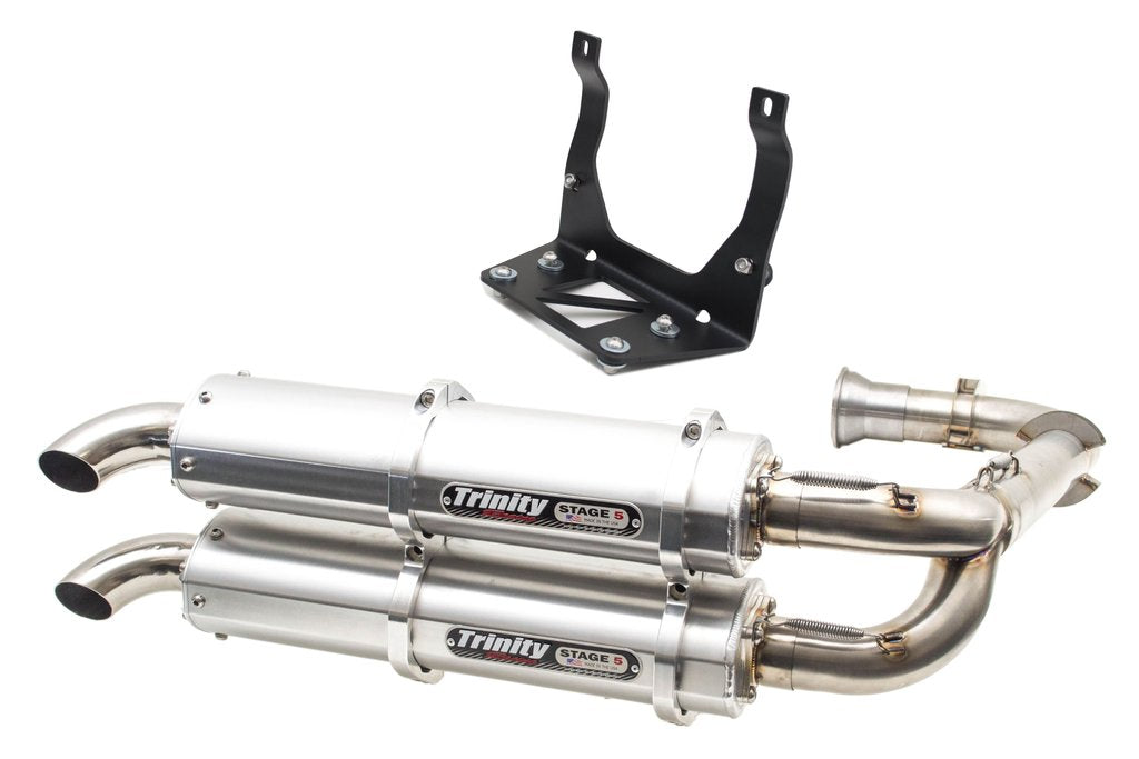 CAN AM MAVERICK X3 DUAL FULL EXHAUST TRINITY RACING.